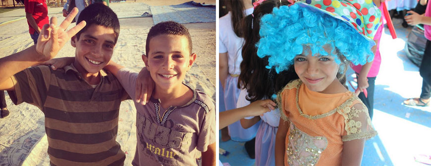 Photos posted on Instagram with captions narrating stories of Syrian and Iraqi refugees living in camps across Jordan (Photos courtesy of @Lifeofarefugenius Instagram account)