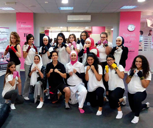 SheFighter self-defence studio counts more than 5,000 members aged between 4 and 75 year old (Photo courtesy of SheFighter)