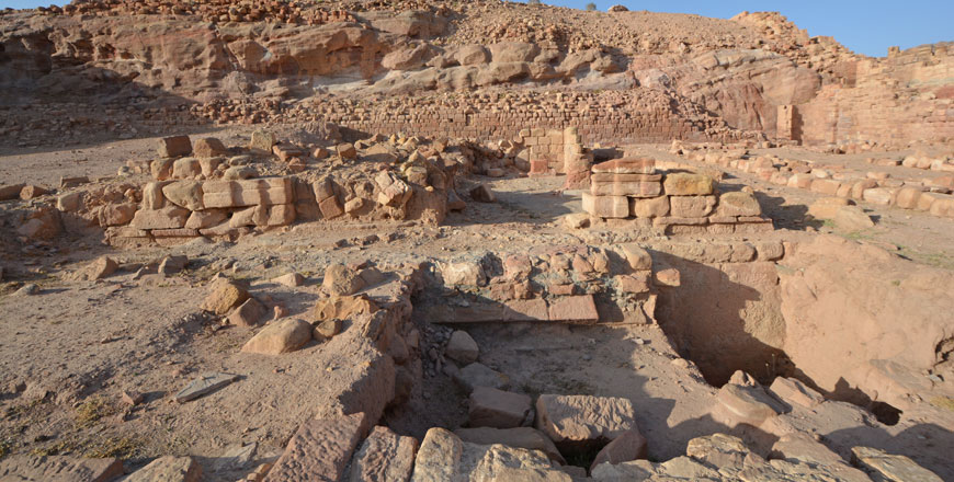  The fieldwork conducted at Petra Garden and Pool Complex recently (Photo courtesy of PGPC)