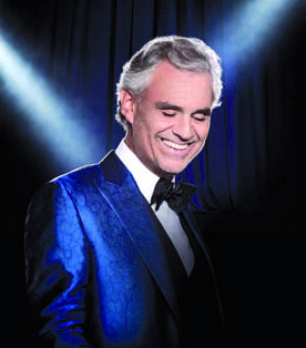 World-famous Italian artist Andrea Bocelli will be performing in Jordan on September  18 at the historical site of Jerash later this year (AFP photo)