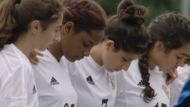 The documentary ‘17’, named after the age of the players participating in the competition, was screened at the Royal Film Commission in Amman on Monday   (Photo courtesy of Widad Shafokoj)