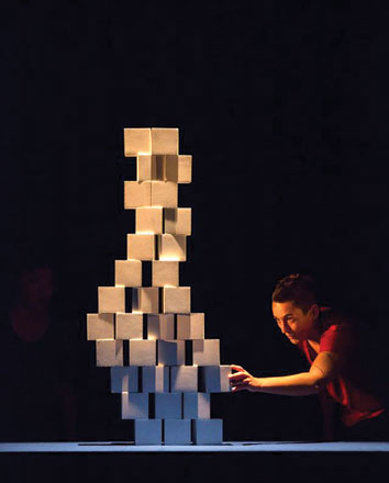 The Haya Theatre Festival includes shows such as 'CUBiX' from France at the Haya Cultural Centre in Amman (Photo courtesy of Haya Cultural Centre)