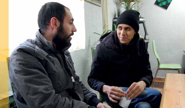 Male refugees are at risk of discrimination, violence and social marginalisation, according to a study (Photo courtesy of CARE)