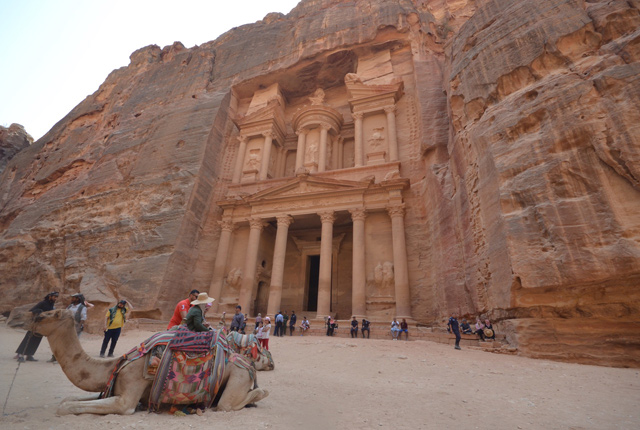 The tourist site of Petra has been discussed as one of the potential filming locations for the upcoming series Jinn (Photo by Muath Freij)