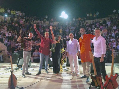 Members of the Tarabband group seek to present a mixture of Arab and Western music to a Western audience (Photo courtesy of Tarabband)