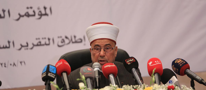 Chief Islamic Justice Abdul Hafez Rabtah says on Saturday that Jordan has seen a decline in marriages and divorces in 2023 (Petra photo)