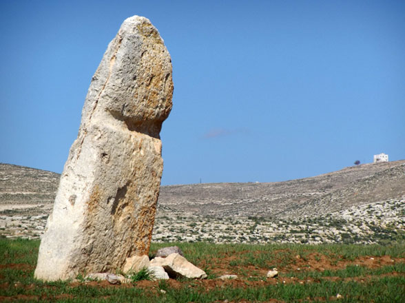 An ancient stone structure in the Murayghat area, near Madaba (Photo courtesy of Abdulraheem Arjan)