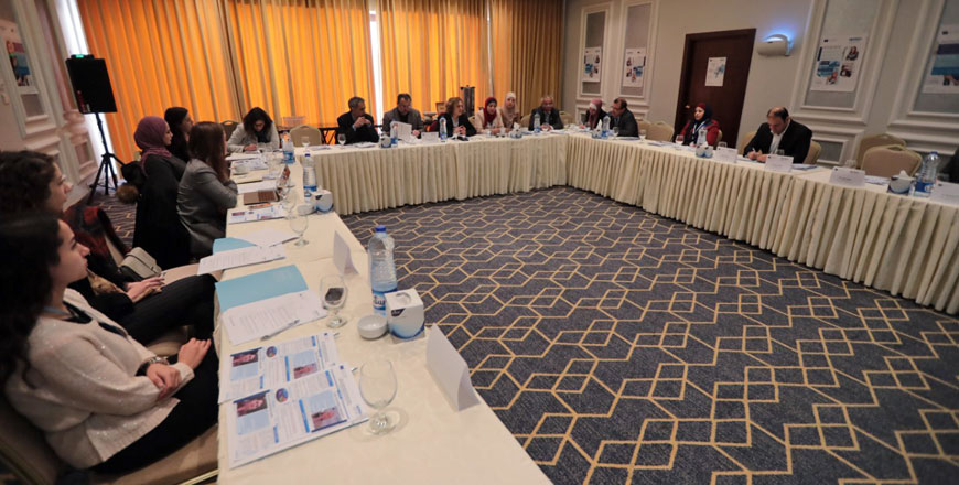 Representatives from various ‘HOPES’-funded projects meet for a dialogue discussing their achievements and challenges, on Wednesday (Photo courtesy of ‘HOPES’ project)