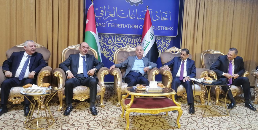 A Jordanian industrial delegation on Friday begins a visit to the Iraqi capital, Baghdad, aimed to enhance joint economic relations and benefit from the current opportunities in the Iraqi market to reach complementary industrial partnerships and projects (Petra photo)