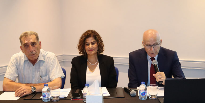President of the Jordan Centre for Disease Control Adel Bilbeisi on Tuesday stresses the crucial role of laboratories in the early diagnosis of pathogens (Petra photo)