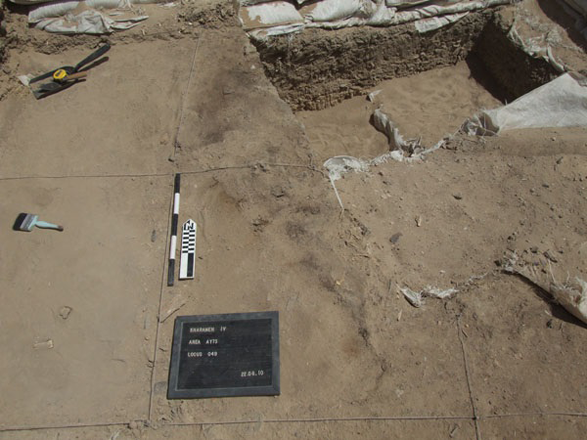 Kharaneh IV is a site located in the Azraq Basi where archaeological teams tried to reconstruct the broader social and economic relationships between people at this site and other in the surrounding hunter-gatherer communities (Photo courtesy of Kharaneh IV)