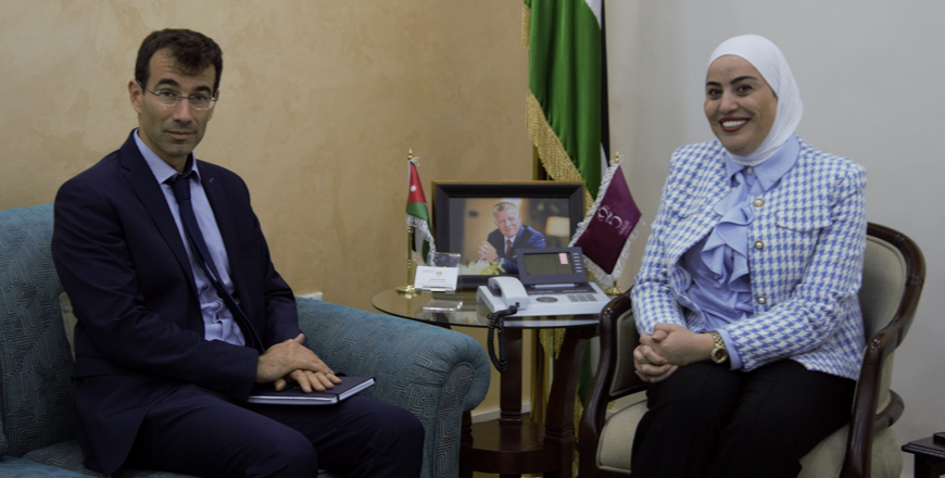 Minister of Social Development Wafa Bani Mustafa on Sunday says that ensuring stronger women’s participation in the political and economic spheres contributes to solving many social problems (Petra photo)