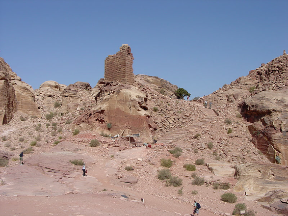Wuayra was founded by Baldwin I of Jerusalem as an outpost of the larger Montreal Castle, which stands about 34 kilometres north of it at Shoubak (Photo of Michael Gunther)