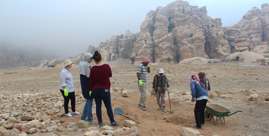 Islamic Bayda team conducts a field work in autumn 2019 (Photo courtesy of Islamic Bayda)