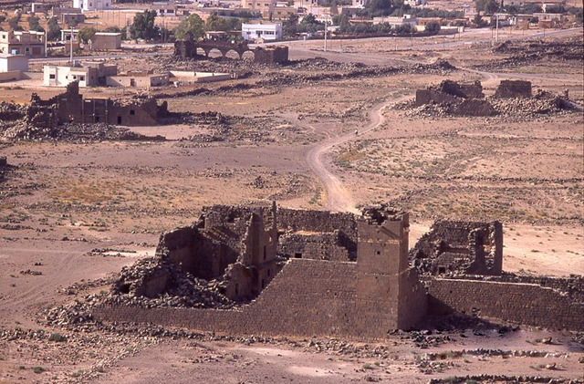 Army barracks at the Roman-Byzantine site of Umm Al Jimal (Photo courtesy of ACOR)