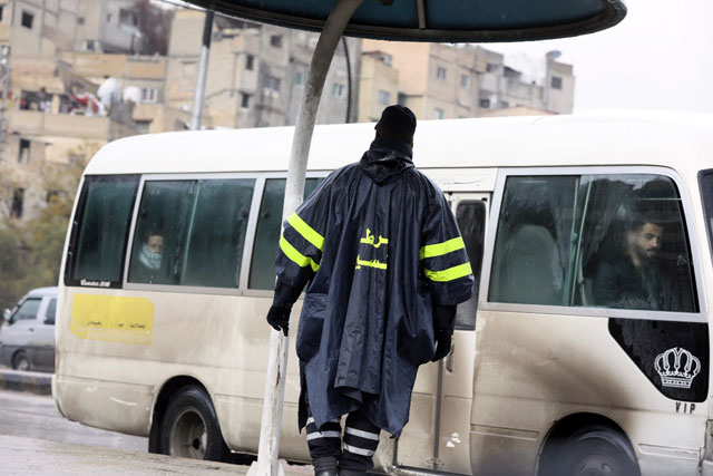 Temperatures on Wednesday are forecast to drop significantly, bringing cold weather and possible heavy rainfall, according to the Jordan Meteorological Department (Photo by Osama Aqarbeh)