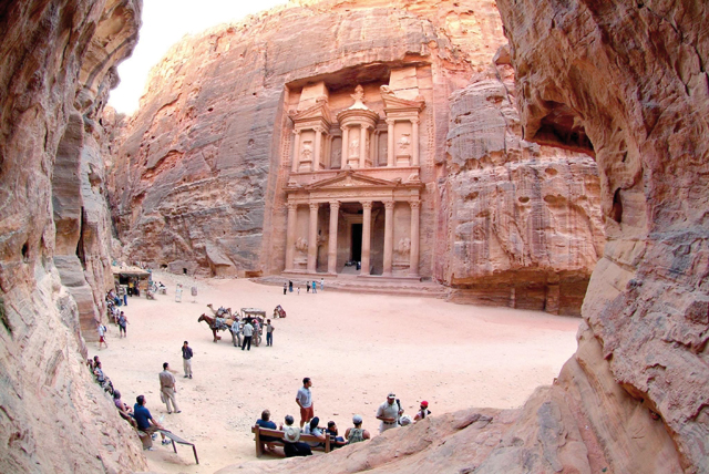 The iHERITAGE: ICT Mediterranean platform for UNESCO cultural heritage project will benefit Jordanian archaeological sites, especially Petra, according to the Jordan Society for Scientific Research, Entrepreneurship and Creativity (Petra photo)