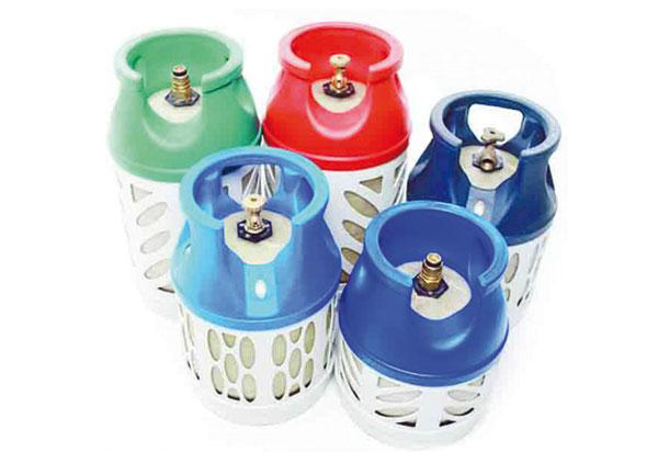 The Energy and Minerals Regulatory Commission says that the plastic cylinders will be available as an optional alternative alongside the traditional metal ones currently used in homes (File photo)