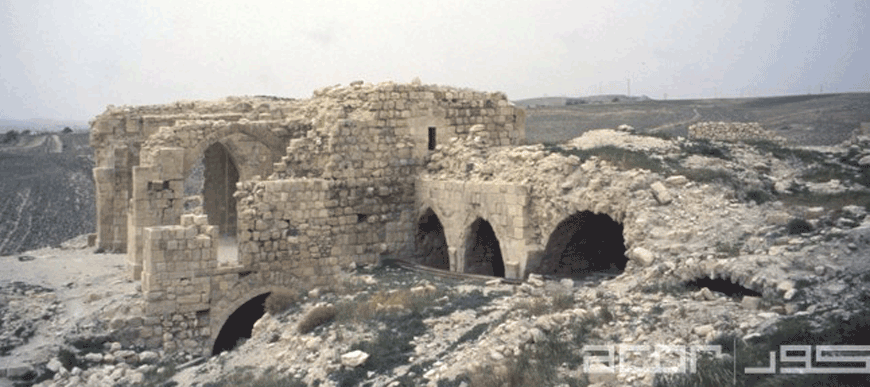 Remains of the citadel of the Shobak Castle, a fortress from Crusades (Photo courtesy of ACOR)