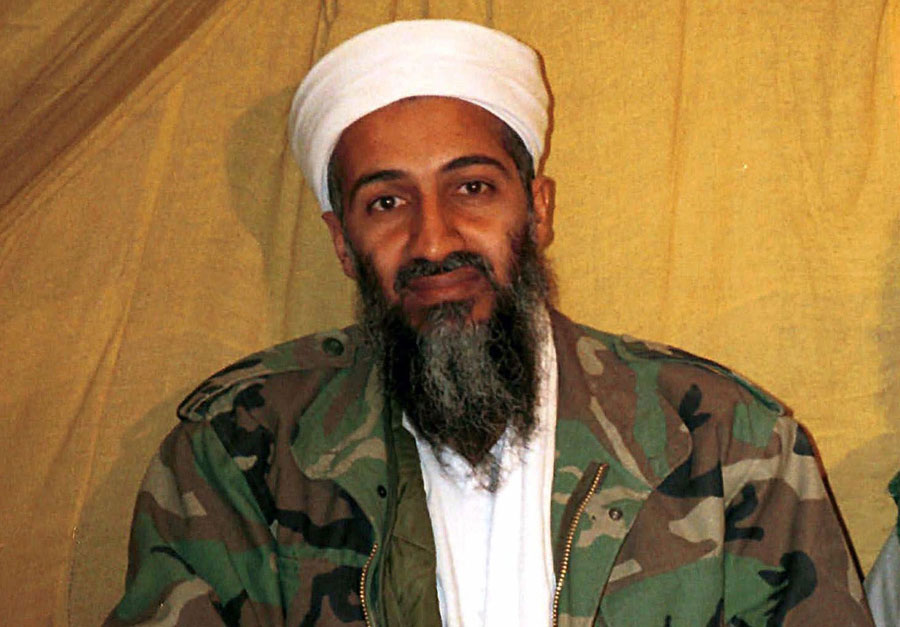 This undated file photo shows Al Qaeda leader Osama Bin Laden in Afghanistan (AP photo)