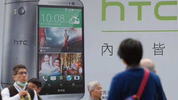 HTC's revenue from January to March was down 64 per cent year-on-year to Tw$14.8 billion ($456 million), while net loss in the period was Tw$2.6 billion (AFP photo)