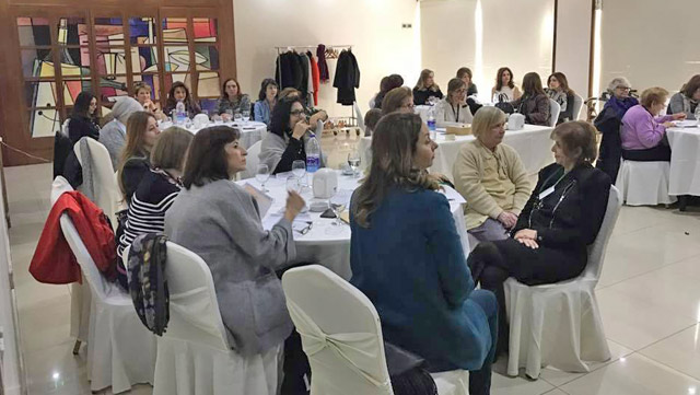 Rainbow Toastmaster Club members deliver prepared speeches and non-prepared table discussions during their meetings (Photo courtesy of the Rainbow Toastmasters Club’s Facebook page)