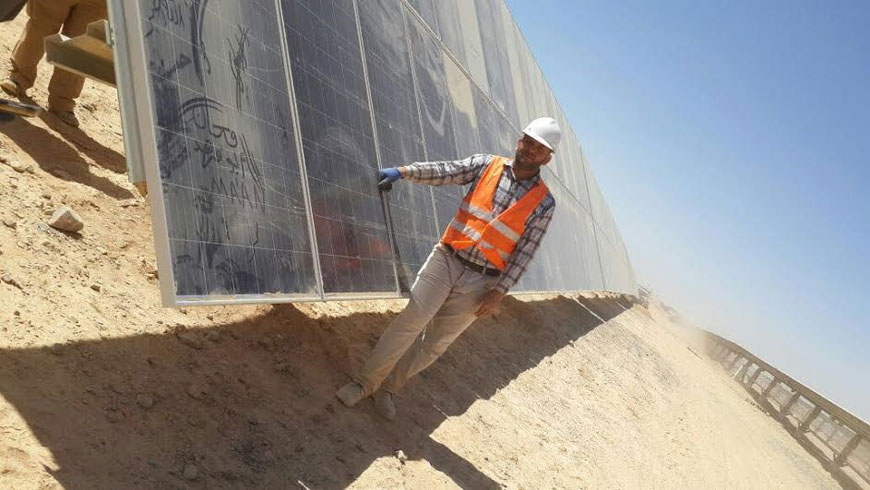 Khaled Shalabi seeks to pursue a career in renewable energy (Photo courtesy of EDAMA)