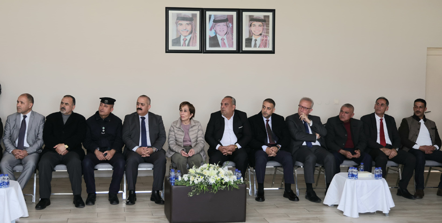 In the presence of HRH Princess Basma Bint Talal, Chairperson of the Jordanian Hashemite Fund for Human Development (JOHUD), the fund on Monday signed cooperation agreements with the Irbid Governorate Council and the Vocational Training Corporation (VTC)  (Petra photo)