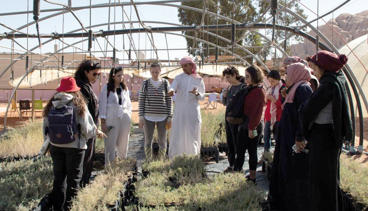 FABRAKAT is a new training programme on food design that was launched in November 2021 by Goethe-Institut Jordan in partnership with design studio Namliyeh  (Photo courtesy of Geothe-Institut Jordan)