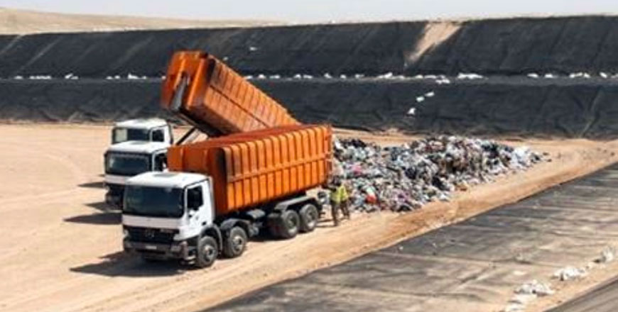 The Ghabawi landfill, located some 25km east of Amman, was established in 2003 (File photo)