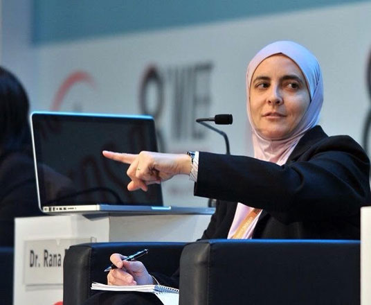 Rana Dajani, an associate professor at the Hashemite University, has been selected by the Radcliffe Foundation for Advanced Study at Harvard University as one of the fellows in the Radcliffe Institute Fellowship Programme (Photo courtesy of Rana Dajani)