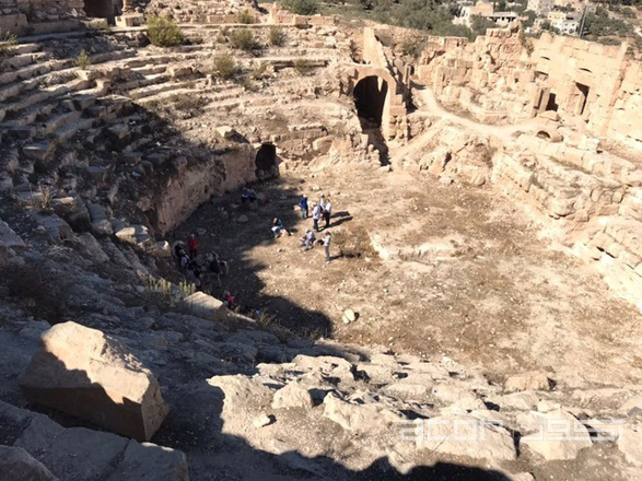 The Roman Theatre in Beit Ras (Photo courtesy of ACOR)