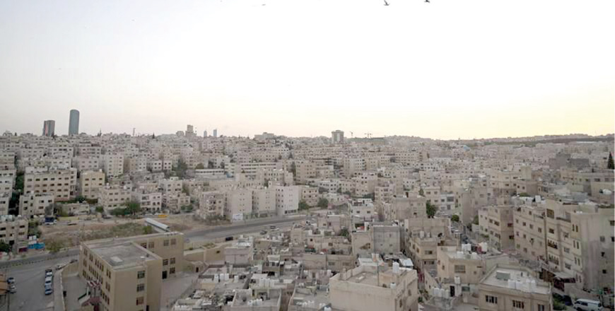 A view of Amman during a comprehensive lockdown in May (JT file photo)