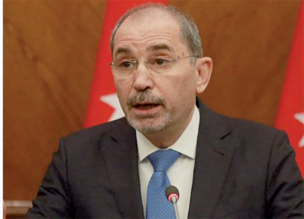 Deputy Prime Minister and Foreign Minister Ayman Safadi on Sunday phoned High Representative for Foreign Affairs and Security Policy of the European Union Josep Borrell (Photo courtesy of Foreign Ministry)