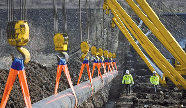 The capacity of the pipeline on the Serbian side is 1.8 cubic metres a year, which accounts for 60% of the country’s annual gas needs (AFP file photo)