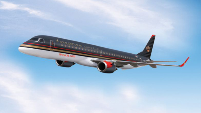 The US authorities’ electronic ban for passengers flying from Queen Alia International Airport helped show the Royal Jordanian’s humorous side (Photo courtesy of  RJ.com)