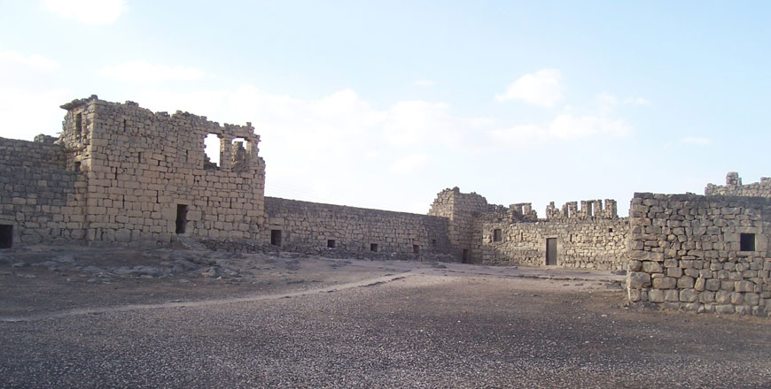A general view of Azraq Castle, around 100km to the south of Amman (Photo courtesy of Ahmad Lash)