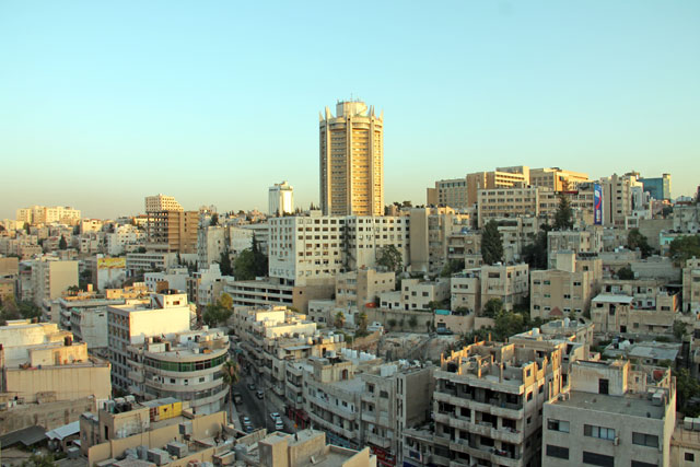 The rise in the number of refugees is most felt in urban areas and primary cities like Amman (Photo by Camille Dupire)
