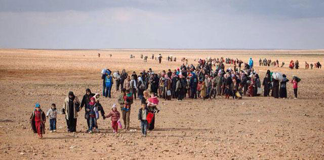 Despite the ‘generosity of host countries’, Syrian refugees still suffer harsh living conditions, a UN agency says (File photo)