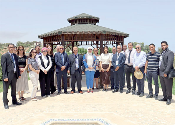 Participants pose for a group photo during the ‘Policy Dialogue for Climate’ in Tunisia (Petra photo)