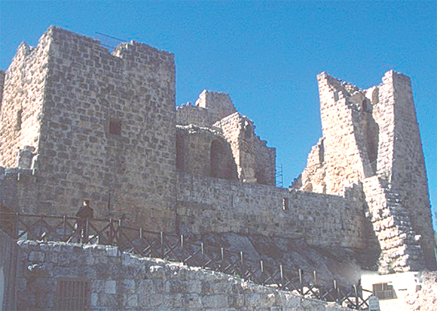 Built in 1184 AD, Ajloun Castle represents a monumental Ayyubid-Mamluk fortification (AFP photo)