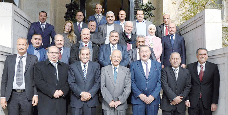 Royal Court Chief Yousef Issawi on Thursday emphasises the vital role of the national media in highlighting Jordan's progressive and humanitarian message (Photo courtesy of Al Rai Newspaper)