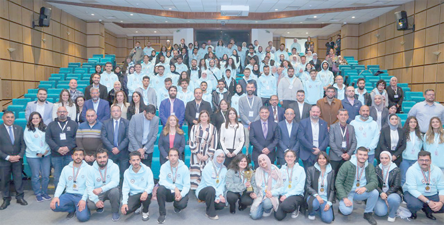 The first edition of the Game Fest Hackathon competition, themed ‘Environmental Awareness and Water Security’, concludes at Princess Sumaya University for Technology (Photo courtesy of PSUT)