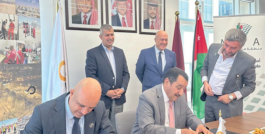 Minister of Energy and Mineral Resources Saleh Kharabsheh says that providing natural gas as an energy source at 'reasonable' prices is one of Jordan's future 'important' ambitions (Petra photo)