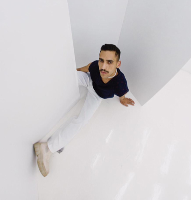 Jordanian singer Idreesi is due to launch his debut album ‘Ma7boobi’ on August 12 at MNFA, Amman (Photo by Zaid Lozi)