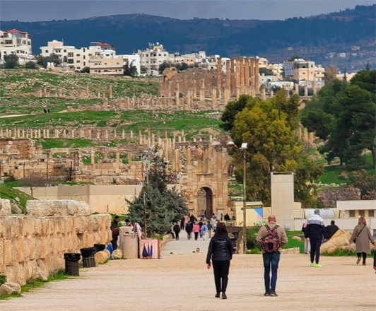 The Ministry of Tourism says on Sunday that Jordan has welcomed over 2.1 million international tourists in the first four months of 2025, marking a 19 per cent increase compared with the same period last year (Photo by Ahmed Bani Mustafa)