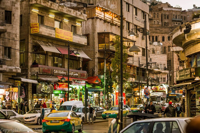 A recent photo of downtown Amman (Photo contributed by Hareth Nwihi)