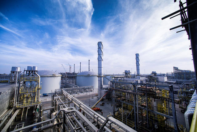A view shows Saudi Aramco’s Wasit Gas Plant in Saudi Arabia, on December 8, 2014  (Reuters file photo)