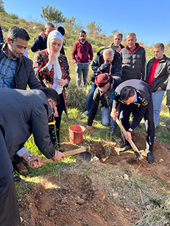 The Food and Agriculture Organisation of the United Nations on January 15 celebrated Arbour Day by planting trees during an event hosted by HRH Princess Basma Bint Ali (Photo courtesy of FAO)