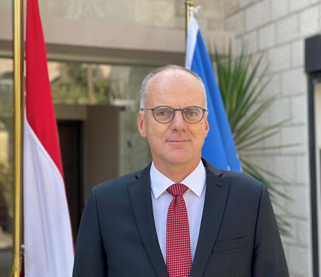 Austrian Ambassador to Jordan Oskar Wustinger (Photo courtesy of Austrian Embassy)